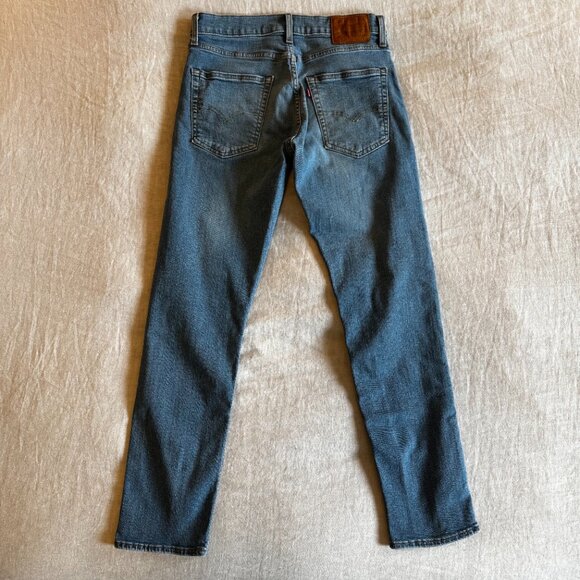 Levi's Lot 512 Slim Taper Men's Jeans 31x32 Light Wash - Picture 5 of 6